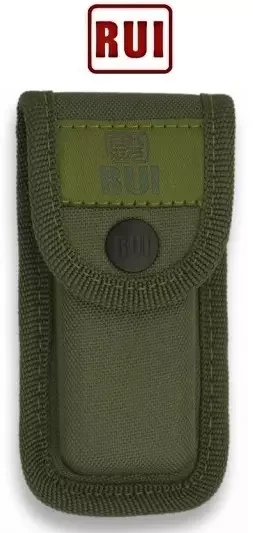 Etui 12cm RUI vert kaki – couteau, gaine, fourreau, housse
