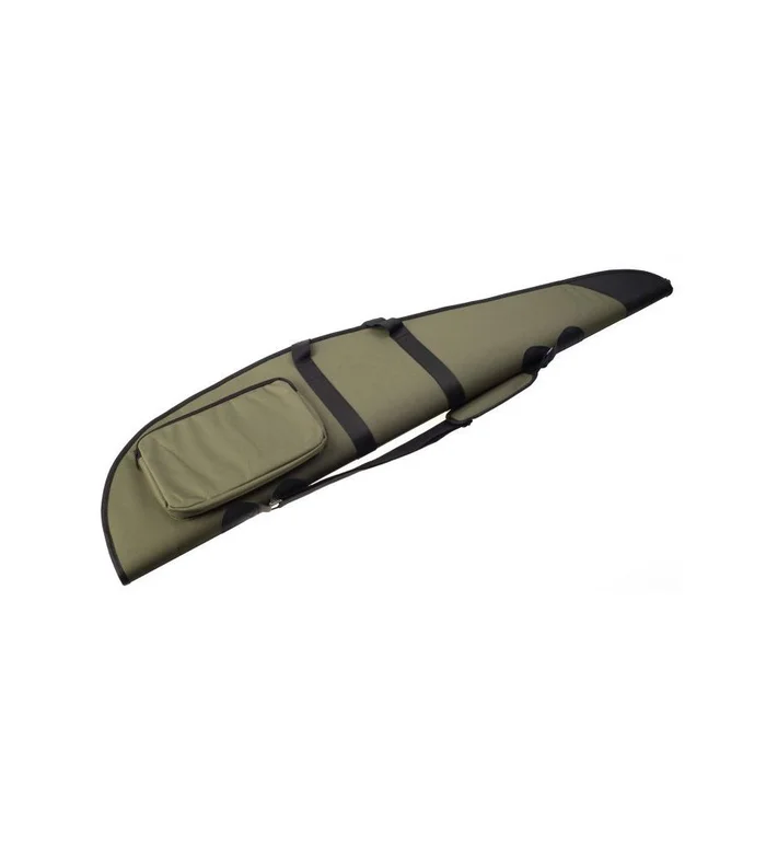 Etui carabine chaufort 120 cm vert avec poche semi rigide