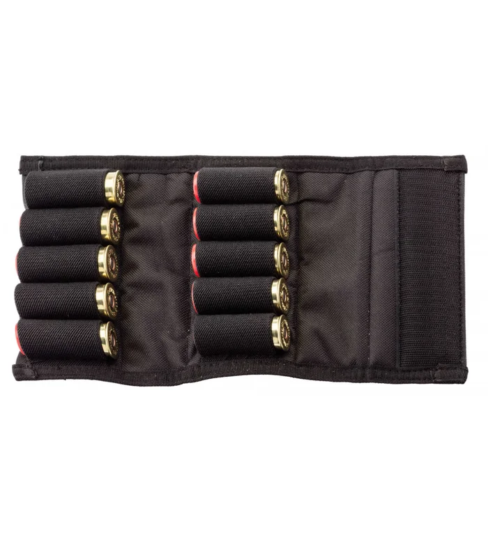 Etui nylon noir pour 10 cartouches