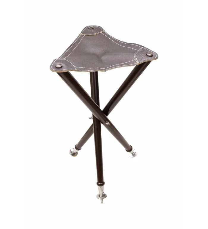 EUROHUNT Trépied en Cuir – env. 70 cm