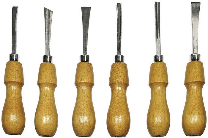 EXB56009 – Excel USA set de 6 ciseaux à bois