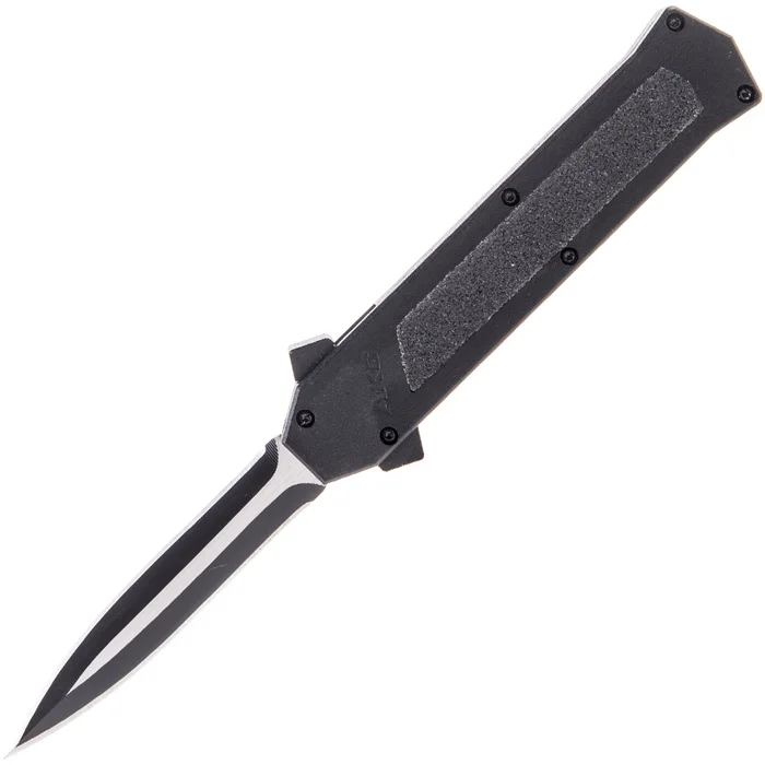 F16TTD-N – AKC F16 Double Edge Black Blade