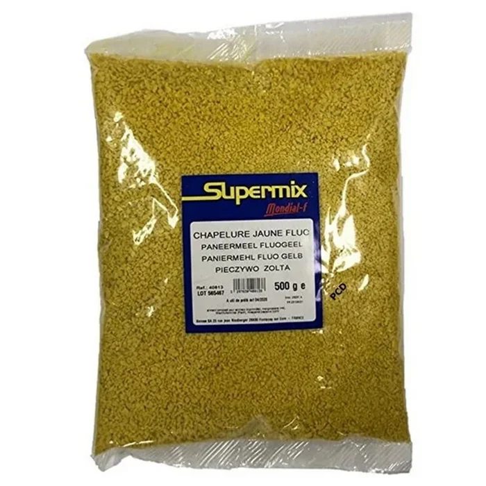 Farine Super Mix Mondial-F Chapelure Fluo Jaune 500G