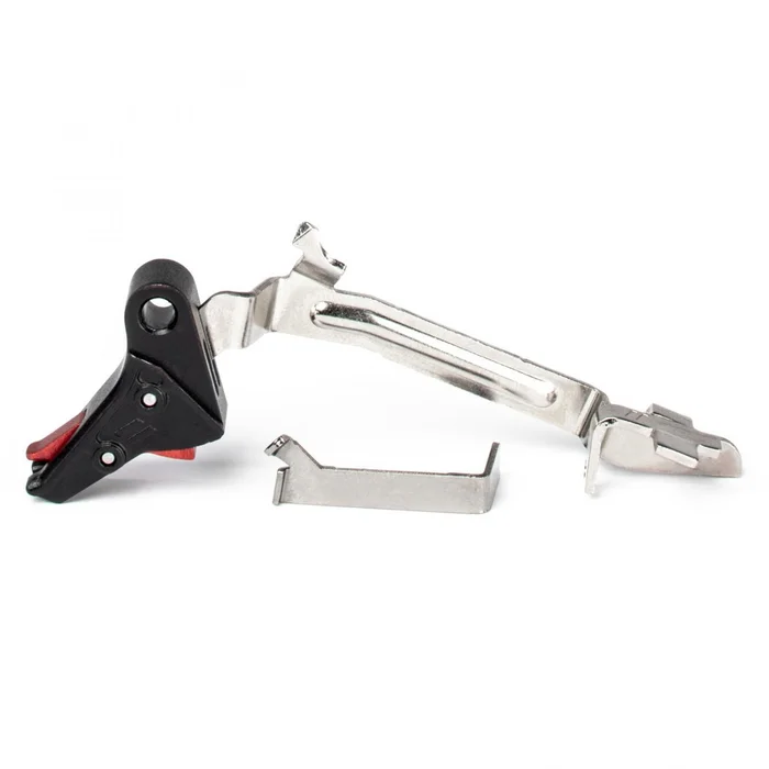 FFT-PRO-BAR-SM-B-R – ZEV ZEV PRO Flat Face Trigger Bar Kit Small Blk/Red