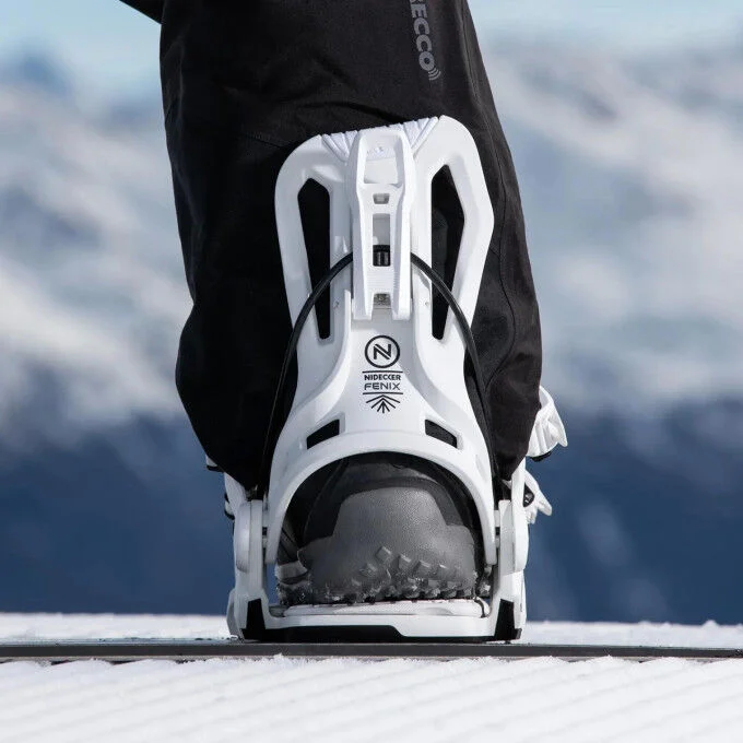 Fixations de snowboard Nidecker FLOW FENIX White – Image 3