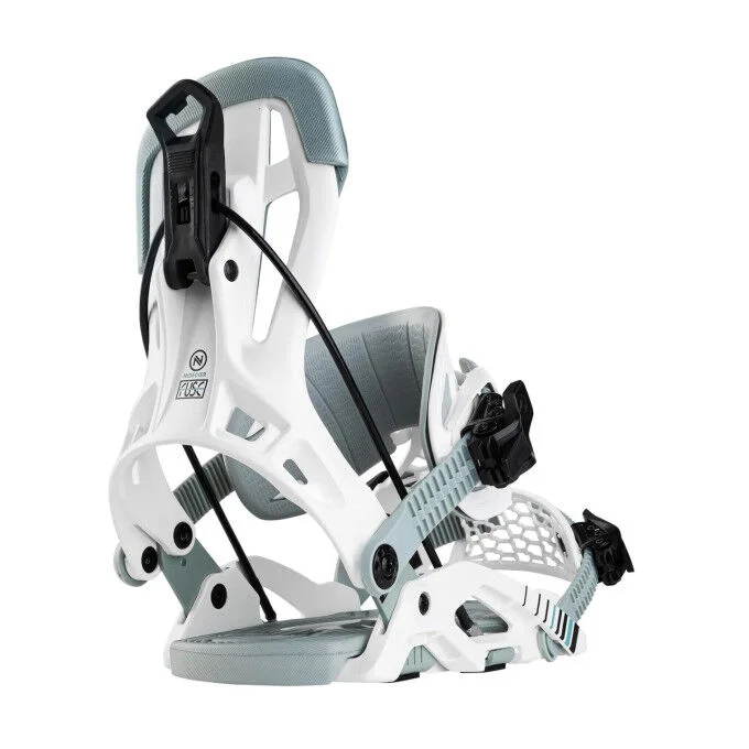 Fixations de snowboard Nidecker FLOW FUSE HYBRID White – Image 3