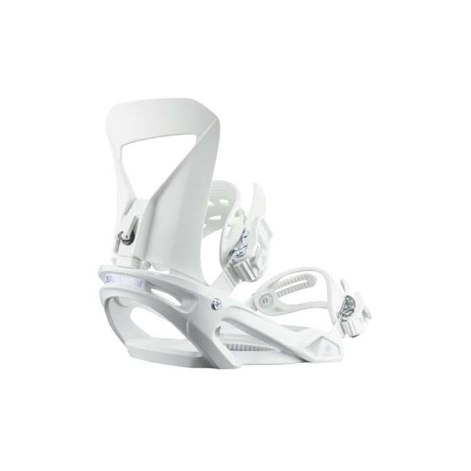 Fixations de snowboard Salomon SPELL WHITE