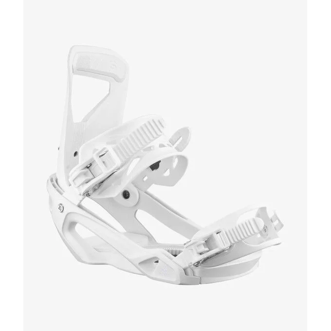 Fixations de snowboard Salomon SPELL WHITE – Image 2