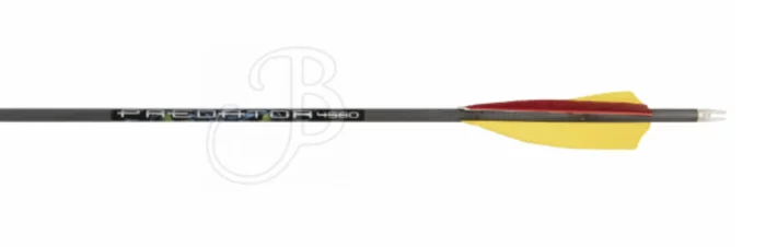 FLECHE PREDATOR II 45/60 PLUMES NATURELLES