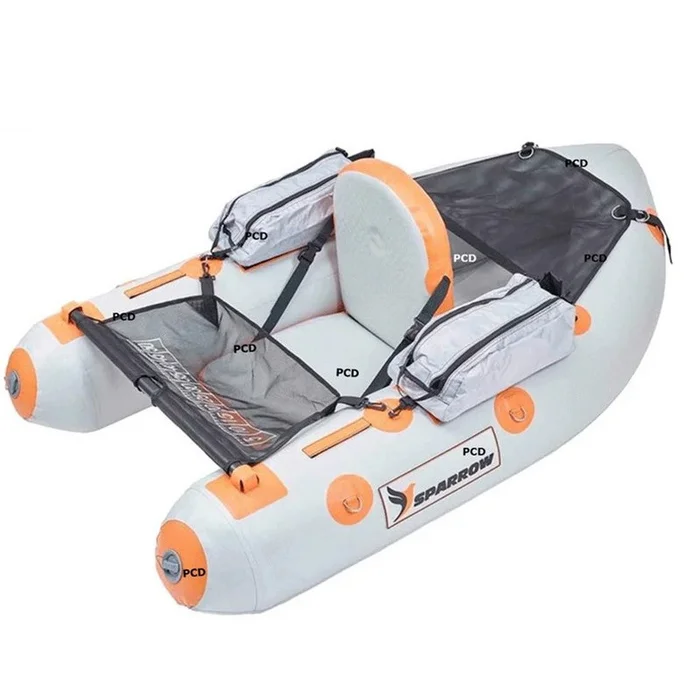 Float Tube Sparrow Attack 160 Orange /Gris