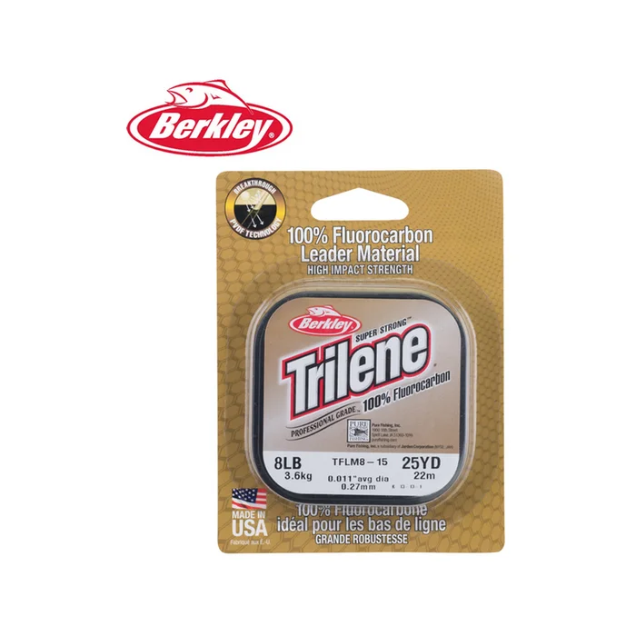 FLUOROCARBONE BERKLEY TRILENE LEADER 25M