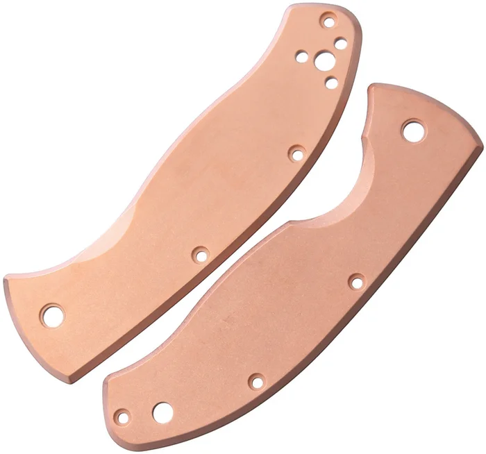 FLY0287 – Flytanium plaquette cuivre pour Spyderco Tenacious C122