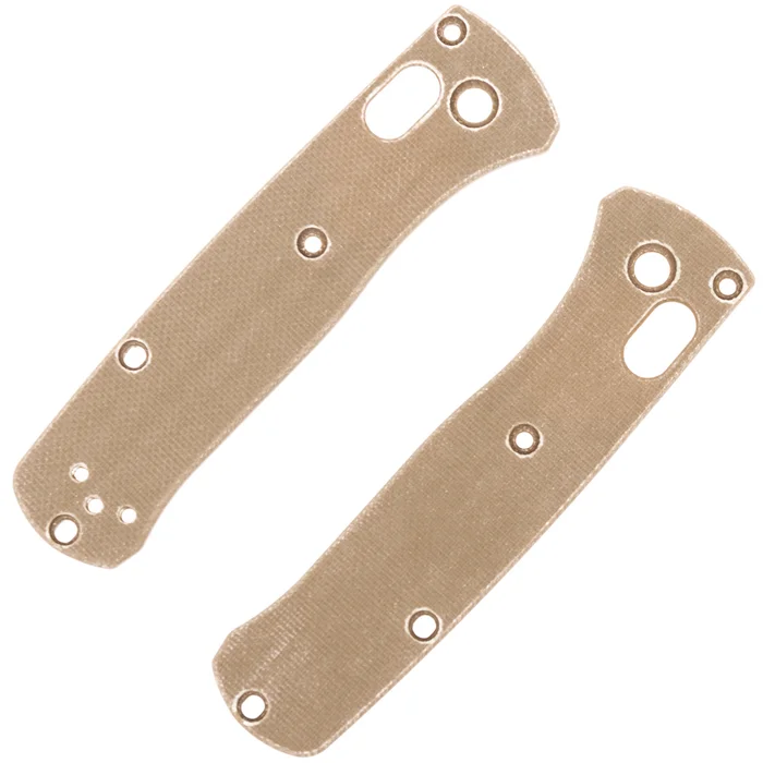 FLY313- Flytanium plaquettes Mini Bugout G10 Tan