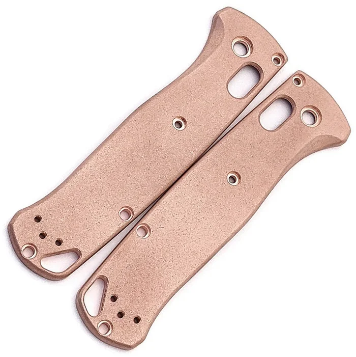 FLY376 – Flytanium plaquettes Benchmade Bugout Cuivre