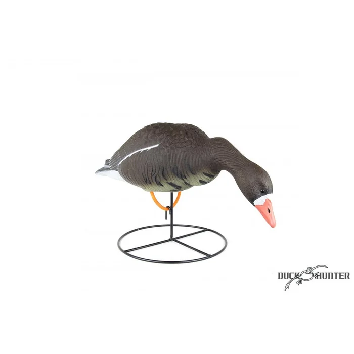 Forme d’oie rieuse sur pattes mangeuse Duck Hunter