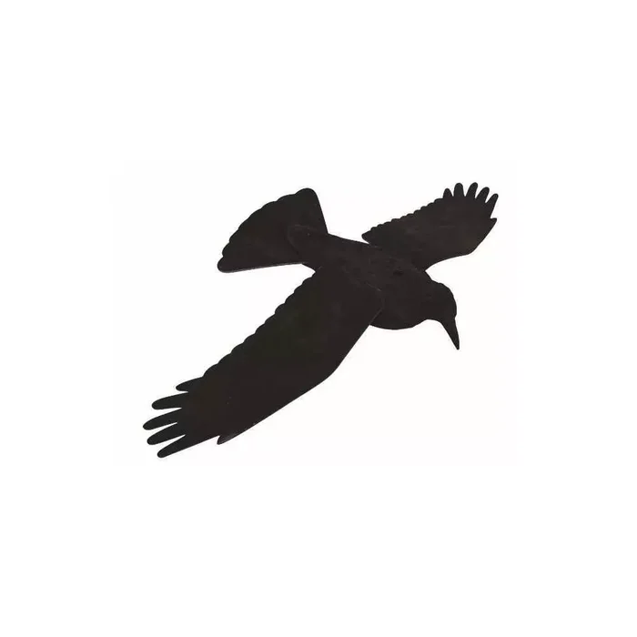 Forme de corbeau à ailes ouvertes
