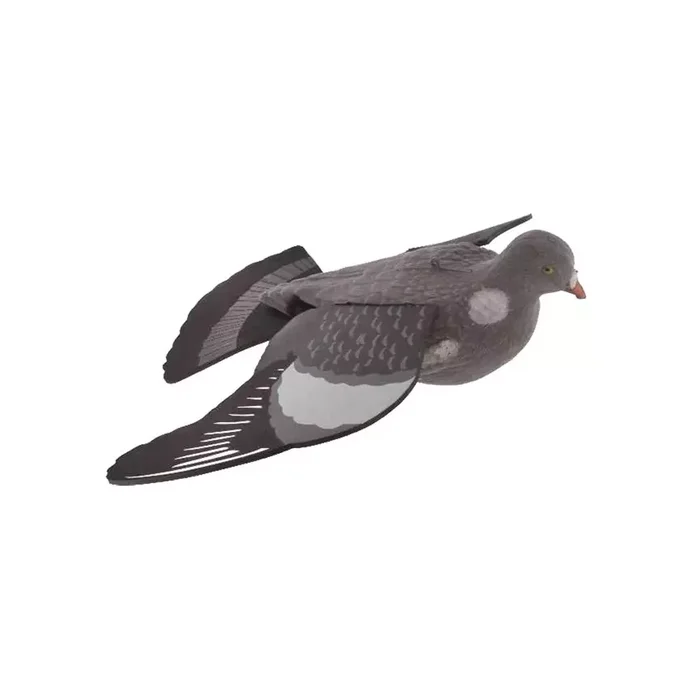 Forme de pigeon à ailes ouvertes