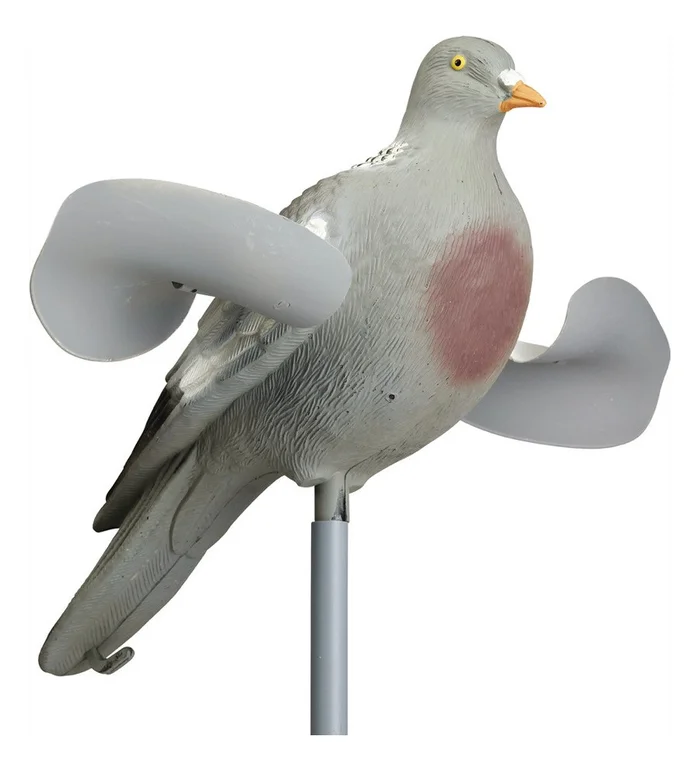 Forme de pigeon à ailes tournantes Stepland