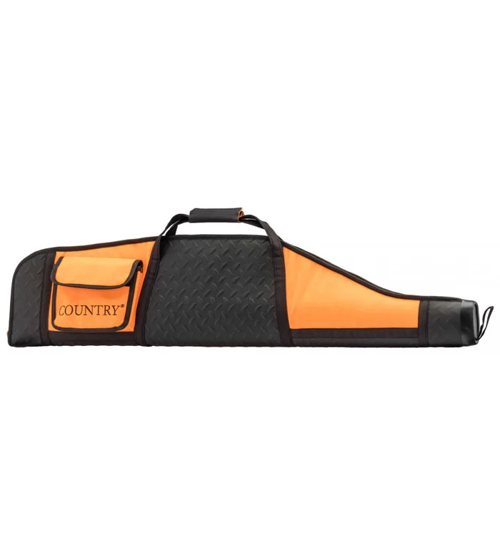 Fourreau orange/noir en cordura pour carabine avec lunette – Country Sellerie