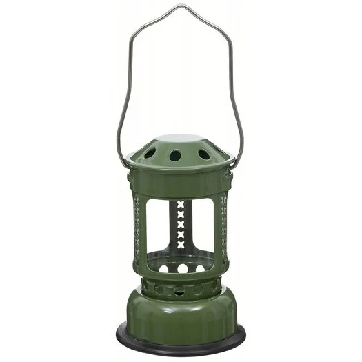 Fox outdoor lanterne bougie mini, vert olive