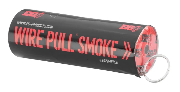 Fumigène à goupille rouge – Enola gaye