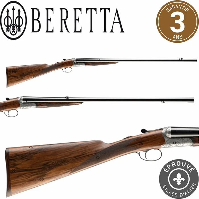 Fusil Beretta Juxtaposé 486 Parallelo 10Ième Anniversaire 20 /76