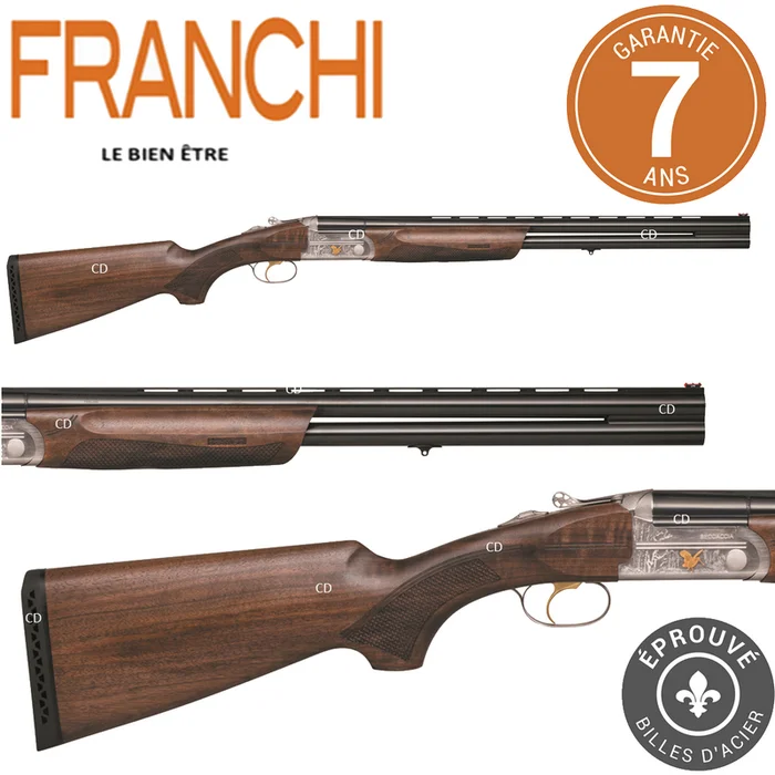 Fusil Franchi Feeling Ergal Select Bécassier 20 /76 62cm