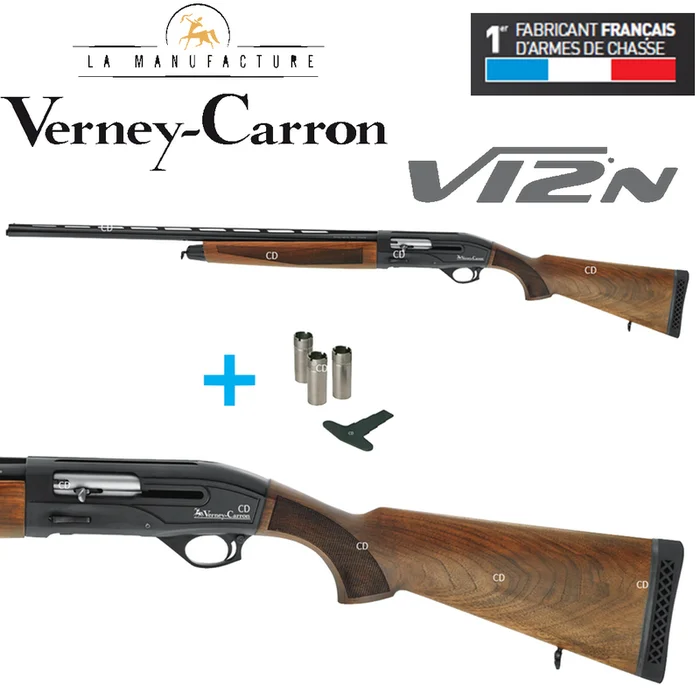 Fusil V12N Gaucher Verney Carron 12 /76 71cm