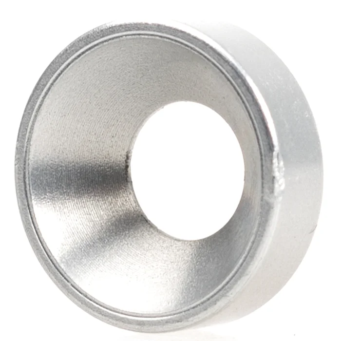 FW-08-AL-CLEAR – Rondelle de finition aluminium gris