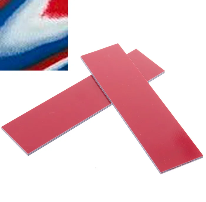 G10BBR31 – Ensemble de deux plaquettes G10 Bleu Blanc Rouge 1/8