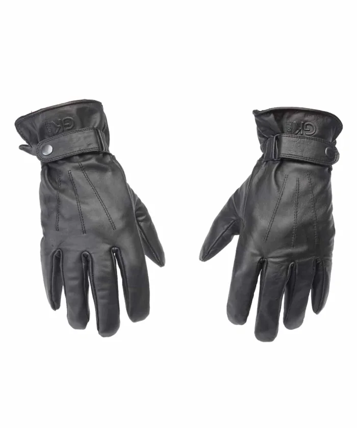 Gant cuir fourré