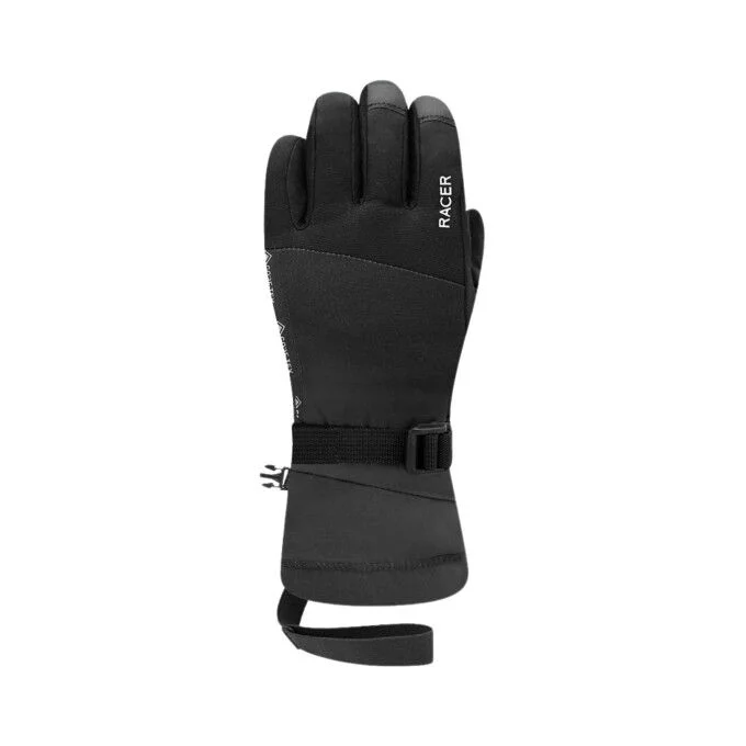 Gants de ski junior Racer Giga 6 – Black/Black