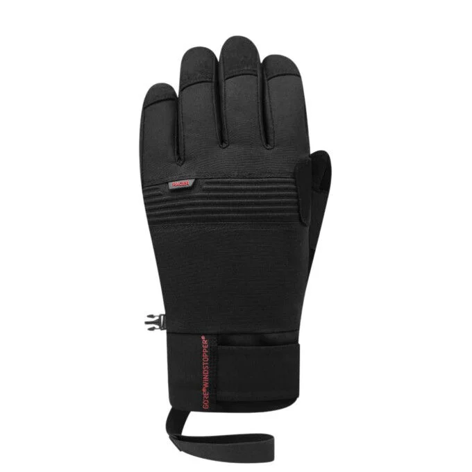 Gants thermiques unisexe Racer Tracks 5 – Black/Black