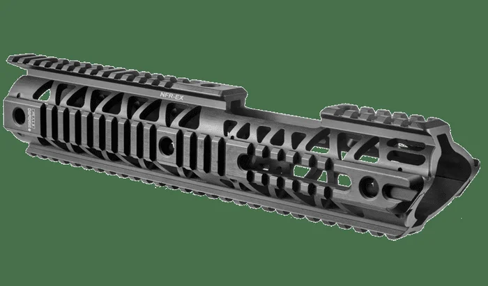 Garde-main allongé en aluminium avec 4 Rails Picatinny pour M4