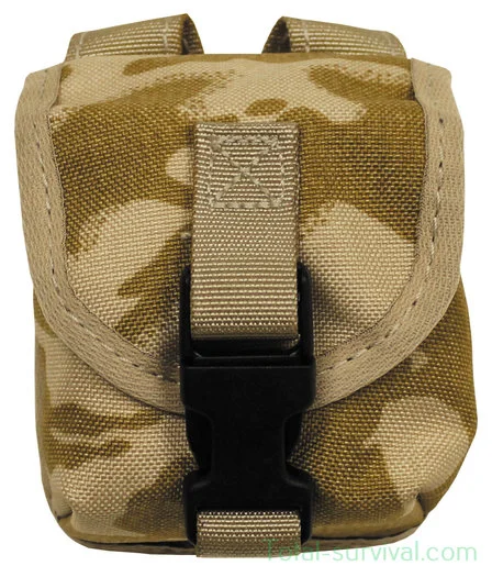 GB Grenade pouch AP, MOLLE, desert DPM
