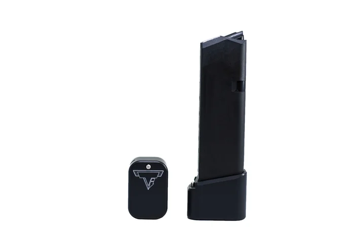 GBP940C-0 – Taran Tactical Base Pad For Glock 19/23 +4/5 flat black