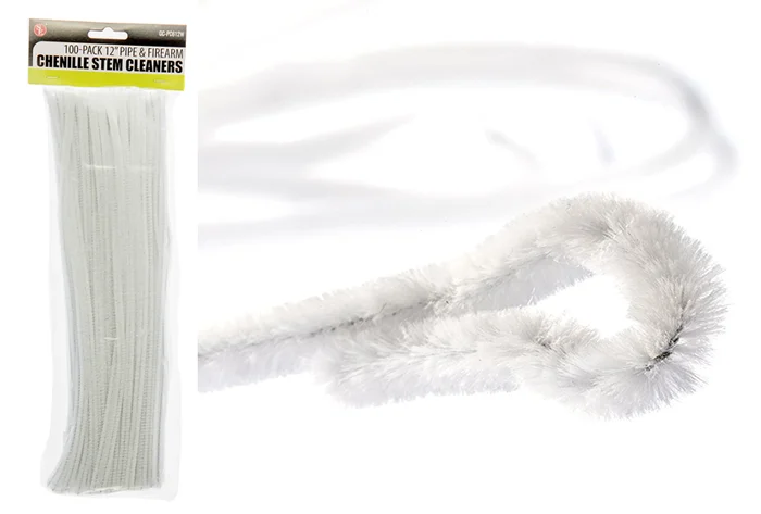 GC-PC612W – Chenille de nettoyage 30cm x 0,5cm