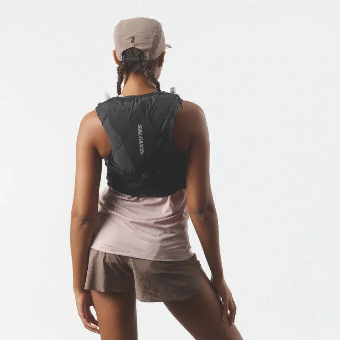 Gilet d’hydratation femme Salomon ADV Skin 12 – Noir/Asphalt – Image 3