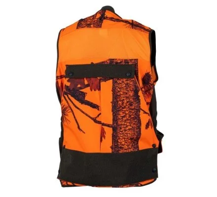 Gilet de chasse Newtek camo orange SOMLYS – Image 2