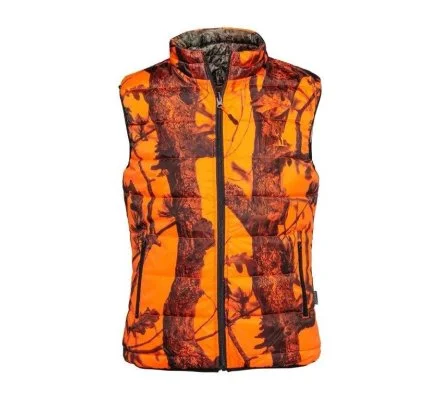 Gilet de chasse sans manches chaud réversible Percussion – Image 3
