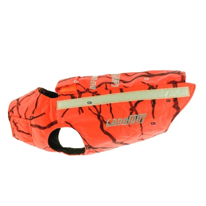 Gilet De Protection Canihunt Defender 2.0 Orange Camo