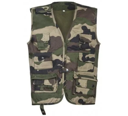 Gilet enfant camouflage Reporter PERCUSSION