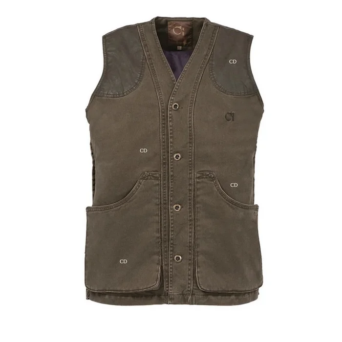 Gilet Homme Club Interchasse Brenne Marron