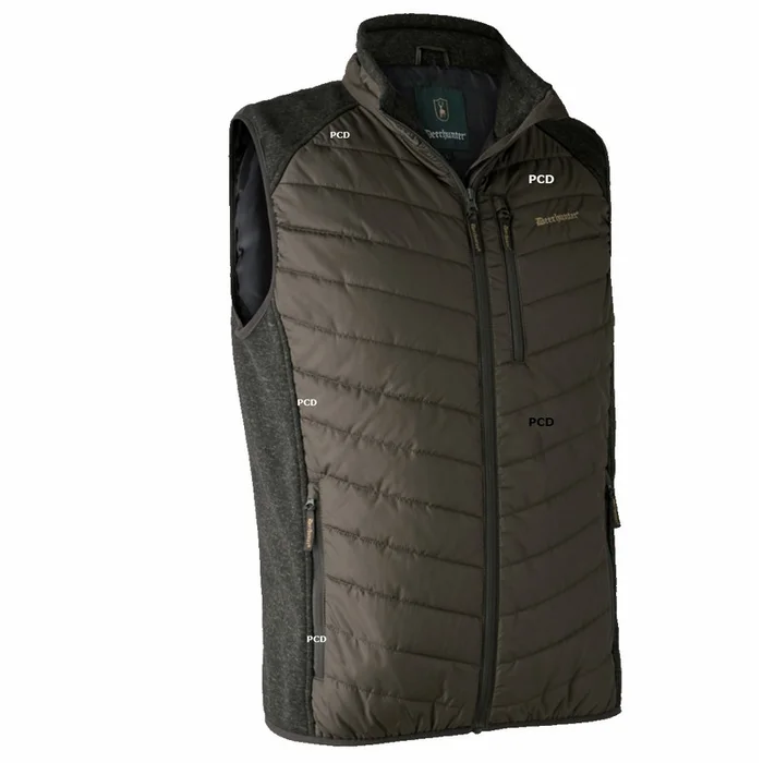 Gilet Homme Deerhunter Doudoune Moor Avec Tricot Timber