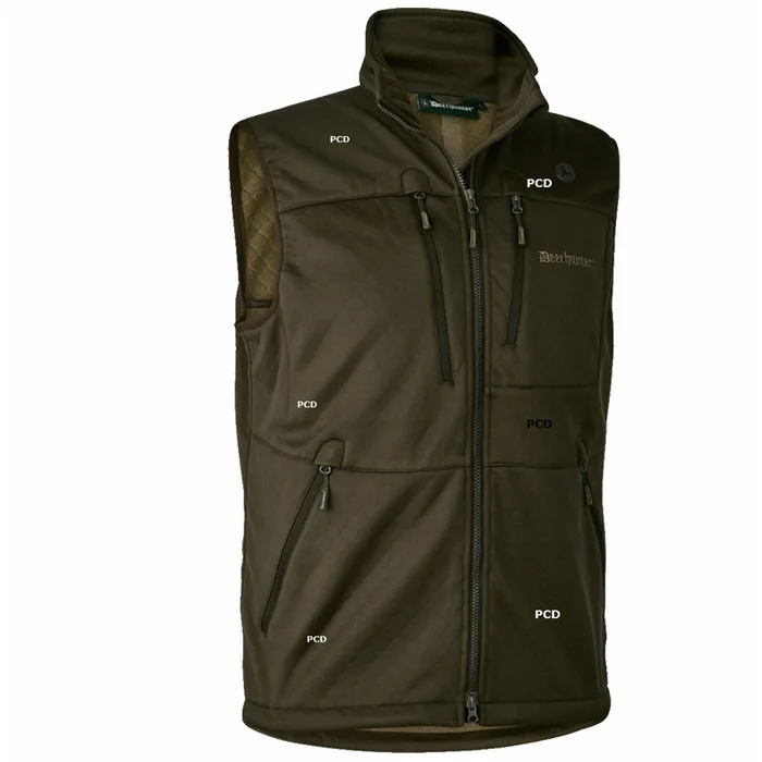 Gilet Homme Deerhunter Excape Softshell Vert Art Green