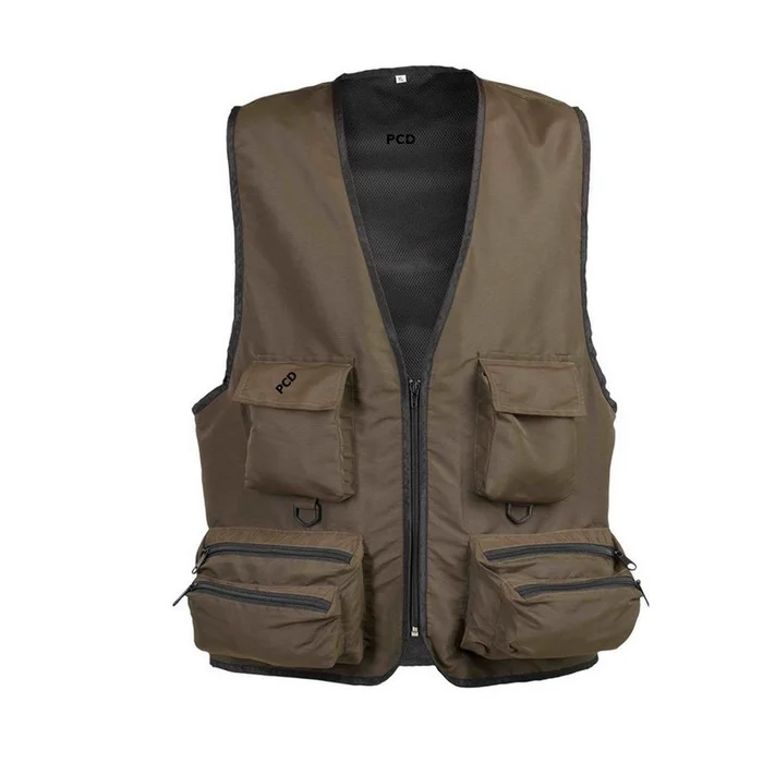 Gilet Homme Mouche Long Garbolino Serenity Kaki