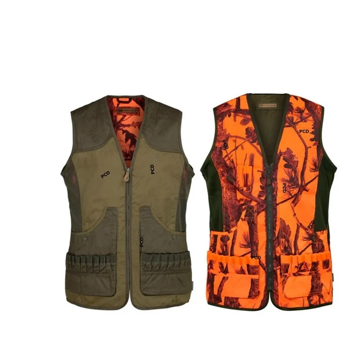 Gilet Homme Percussion Savane Reversible Ghost Camo B&B
