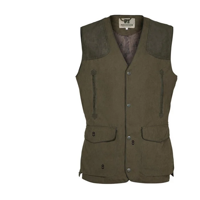 Gilet Homme Rambouillet Original Percussion Kaki