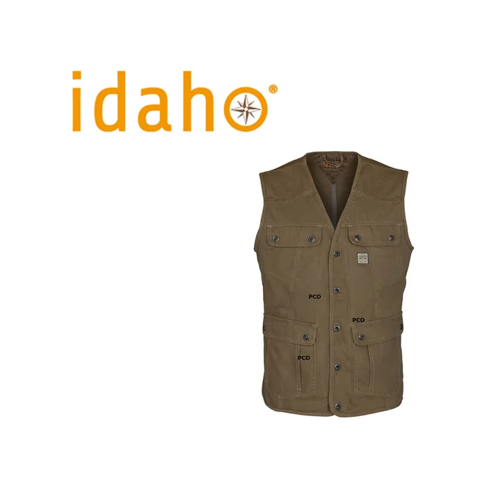 GILET IDAHO COUNTRY MARRON