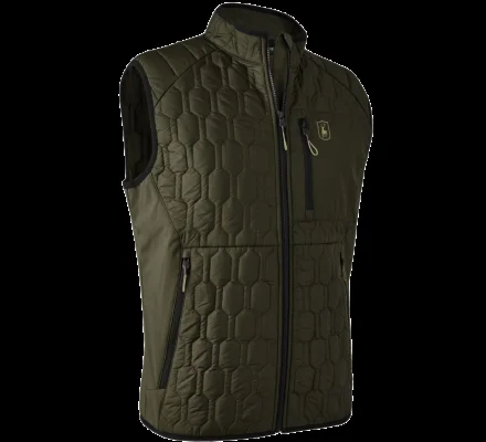 Gilet Mossdale Quilted kaki Deerhunter